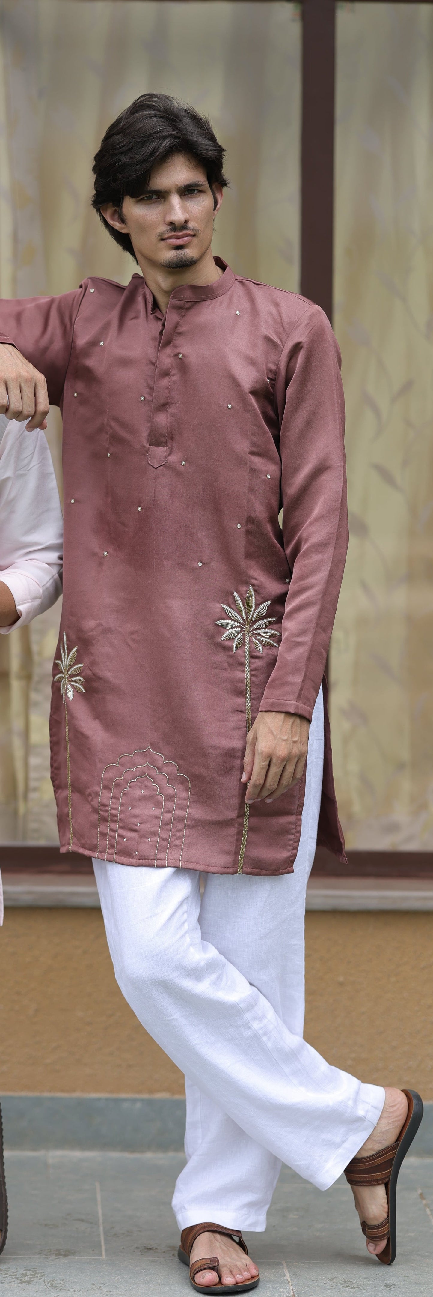 Mocha Brown Dew Kurta