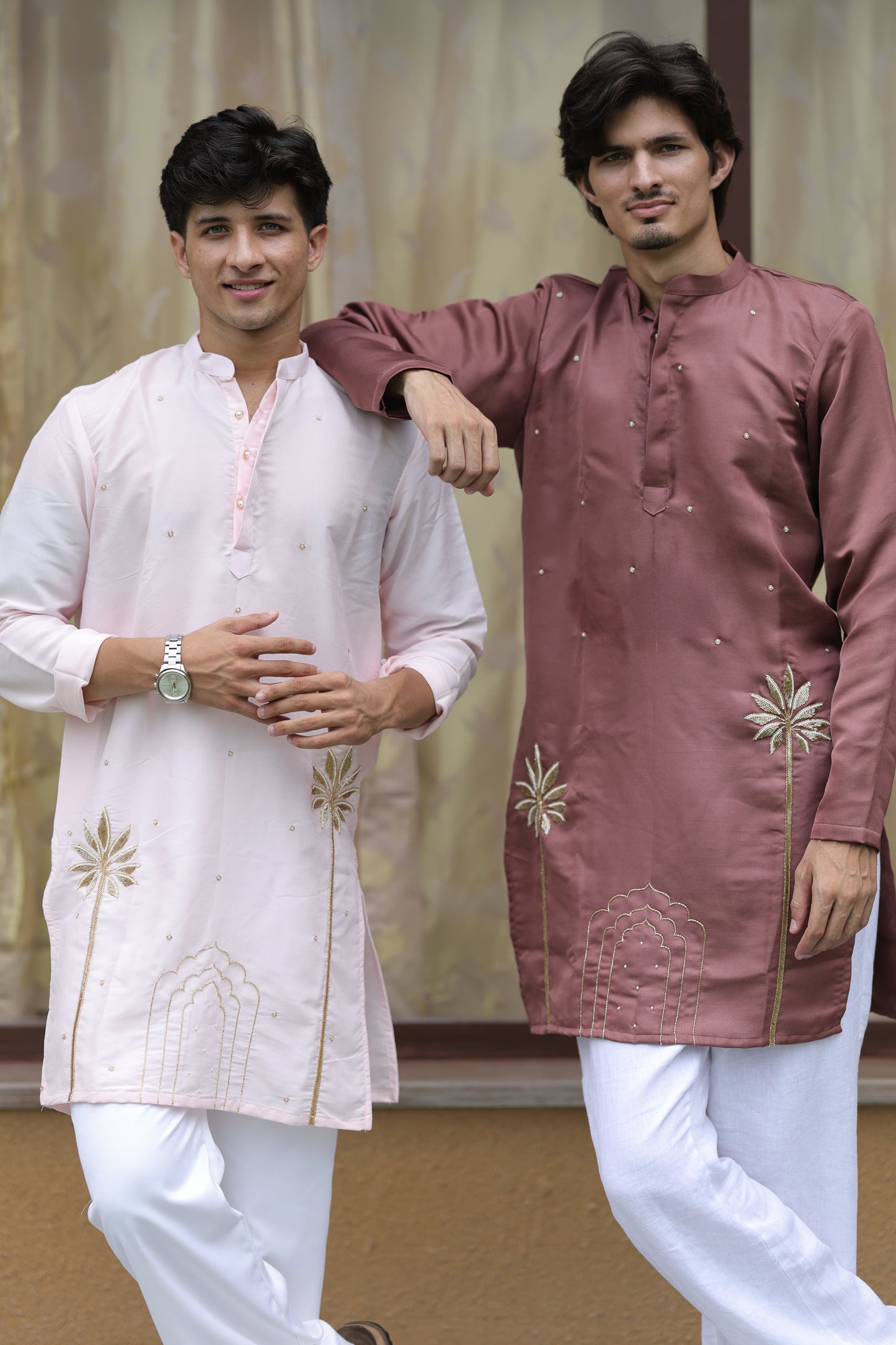 Mocha Brown Dew Kurta