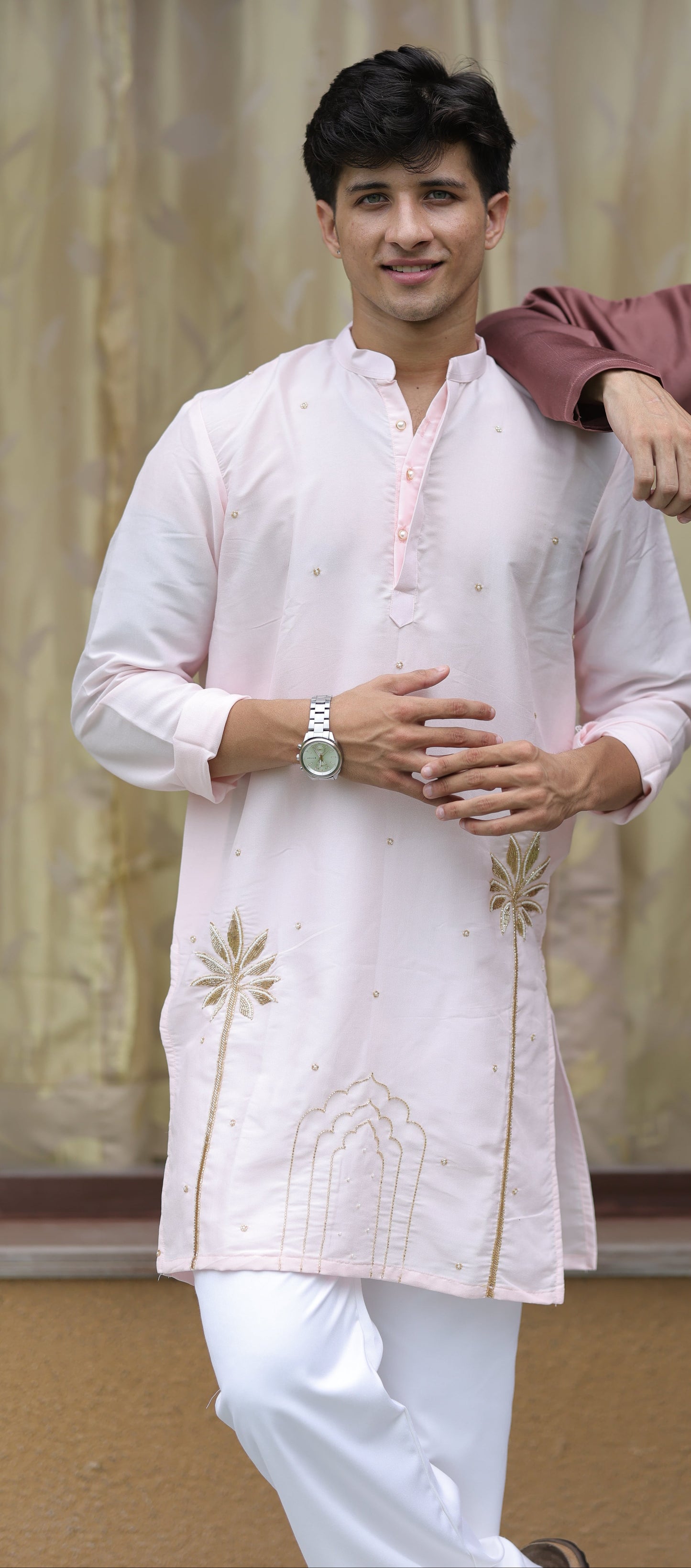 Blush Pink Dew Kurta