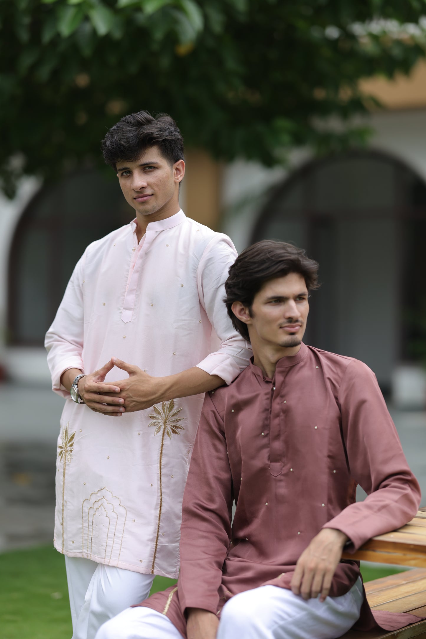 Blush Pink Dew Kurta
