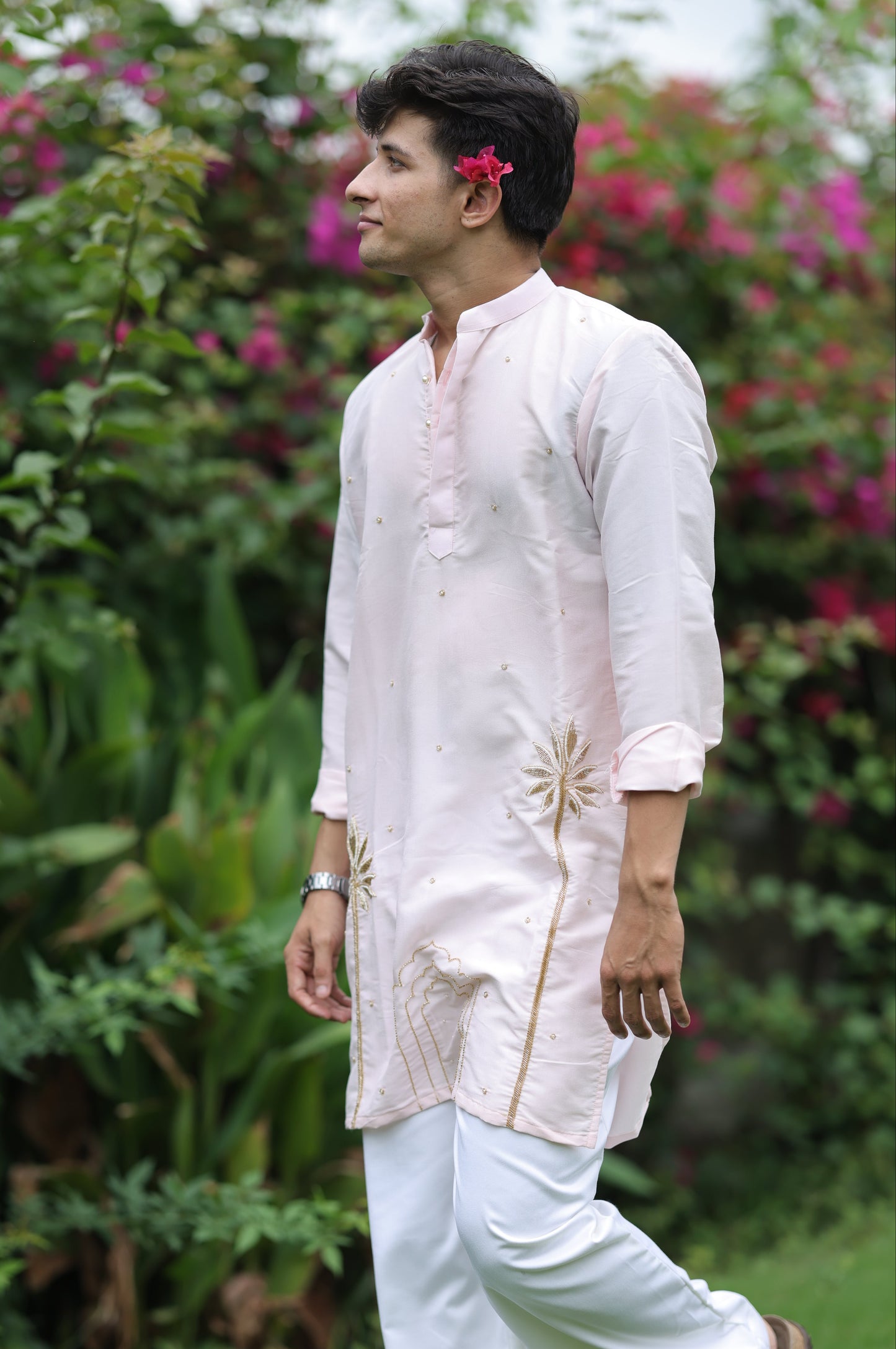 Blush Pink Dew Kurta