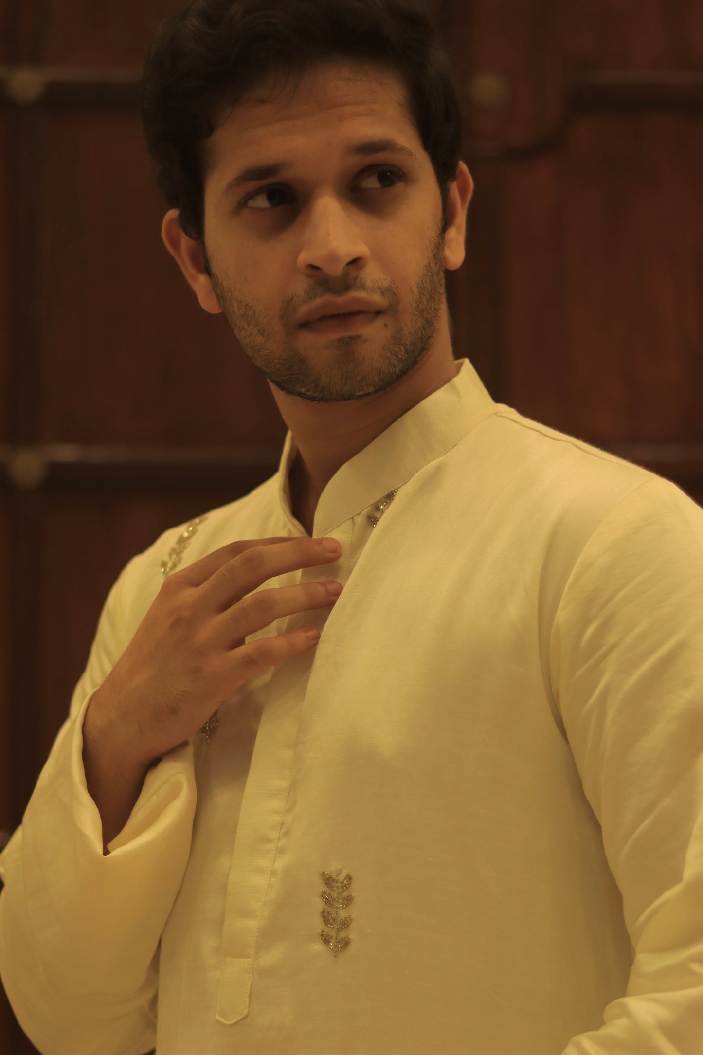 Ivory Short Kurta
