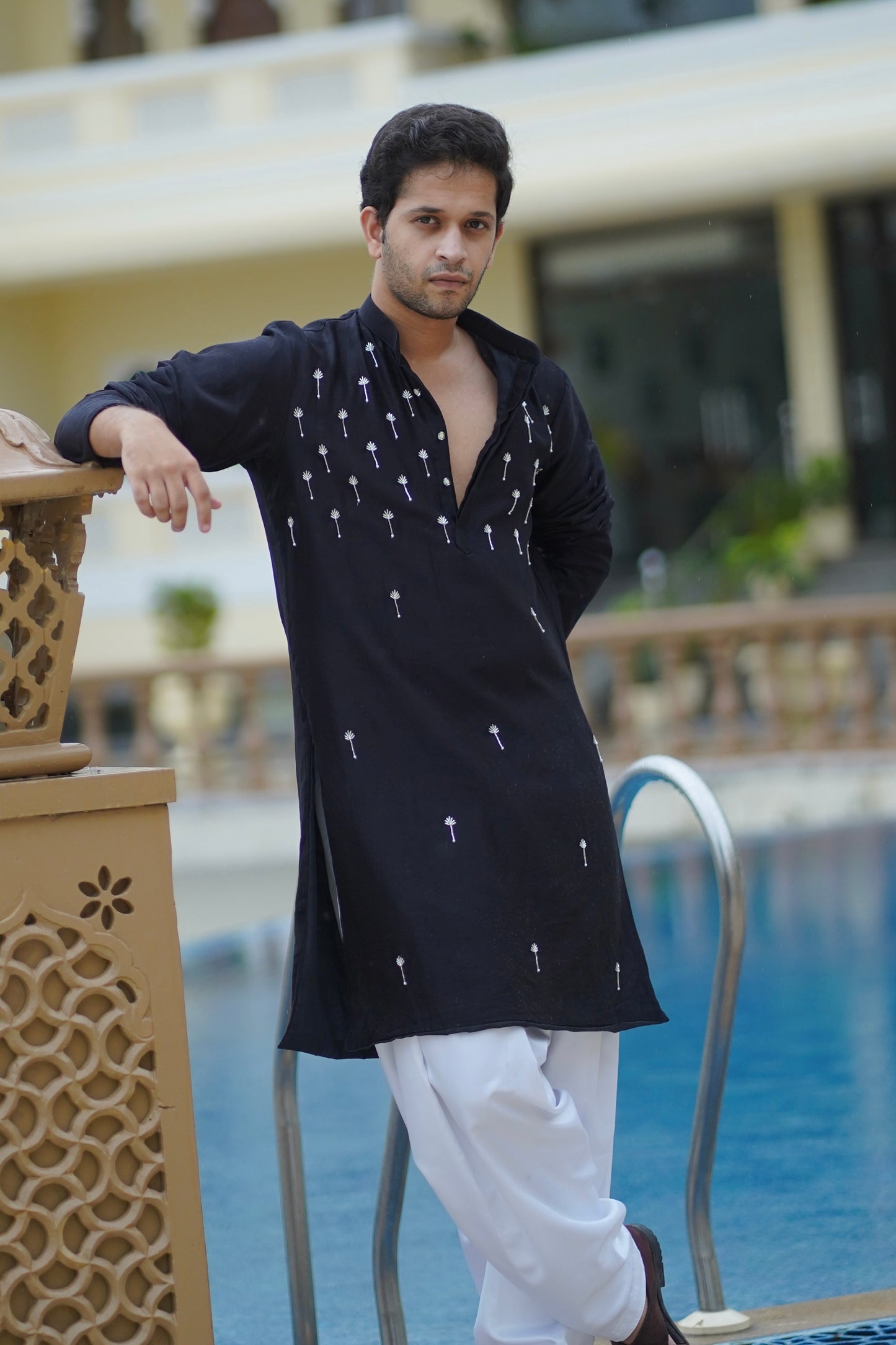 Black Pearl Kurta