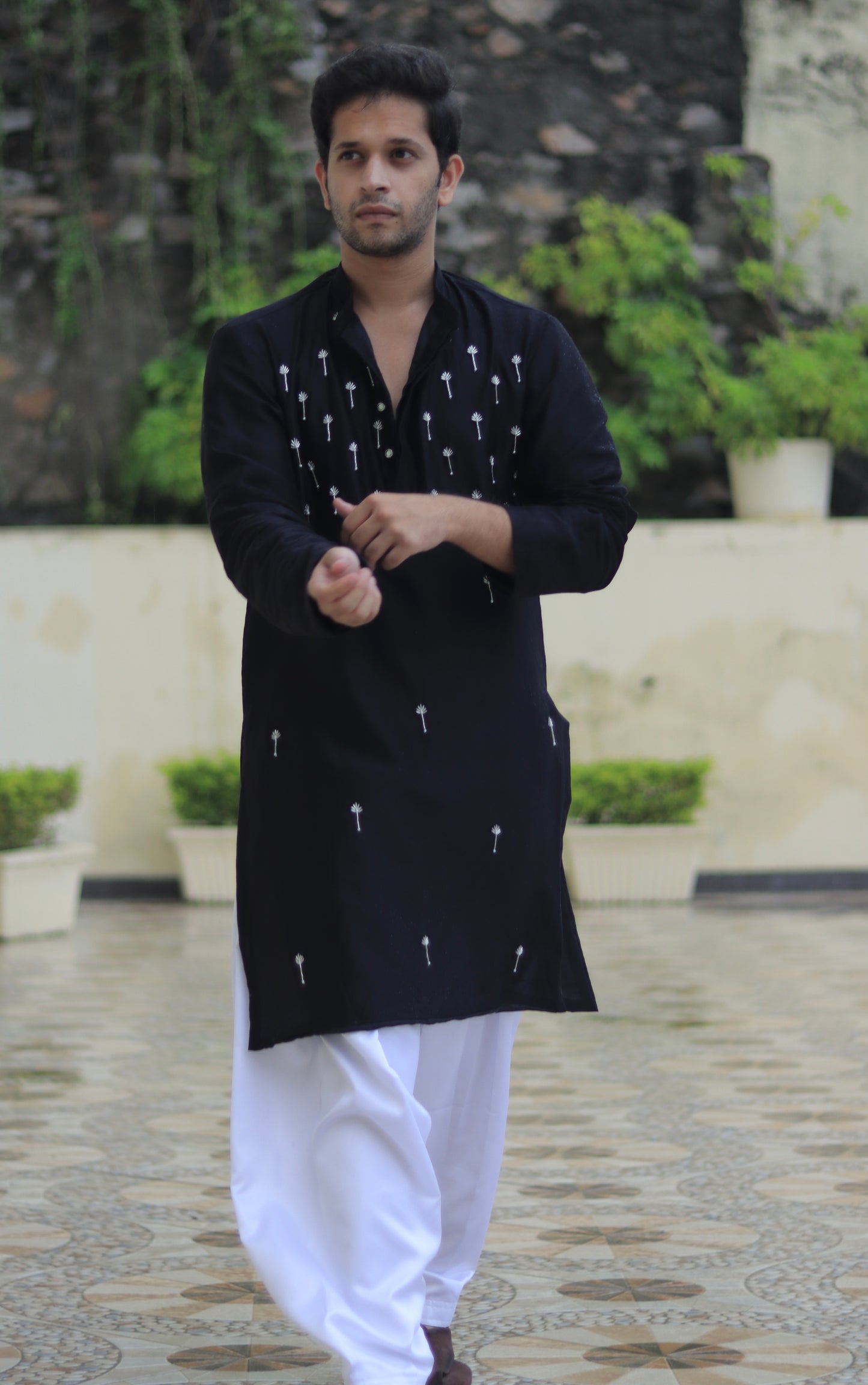 Black Pearl Kurta