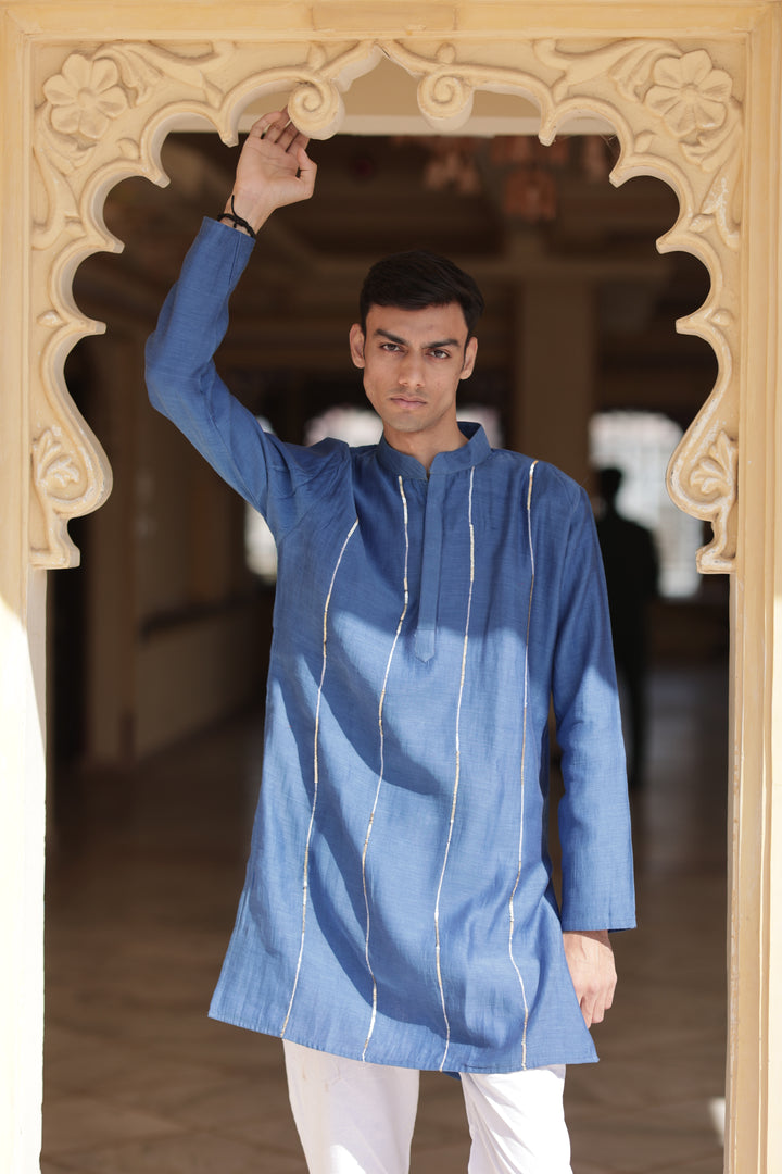 Blue Taara Kurta