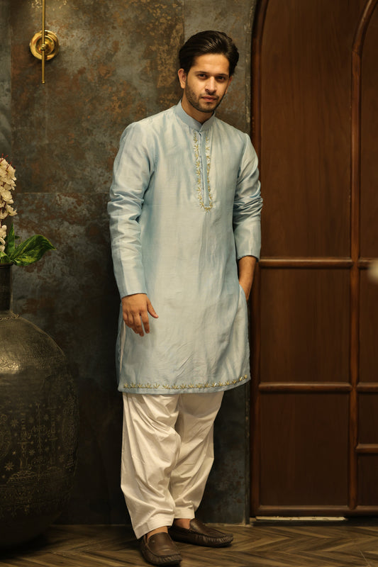 Pearl Pastel Short Kurta
