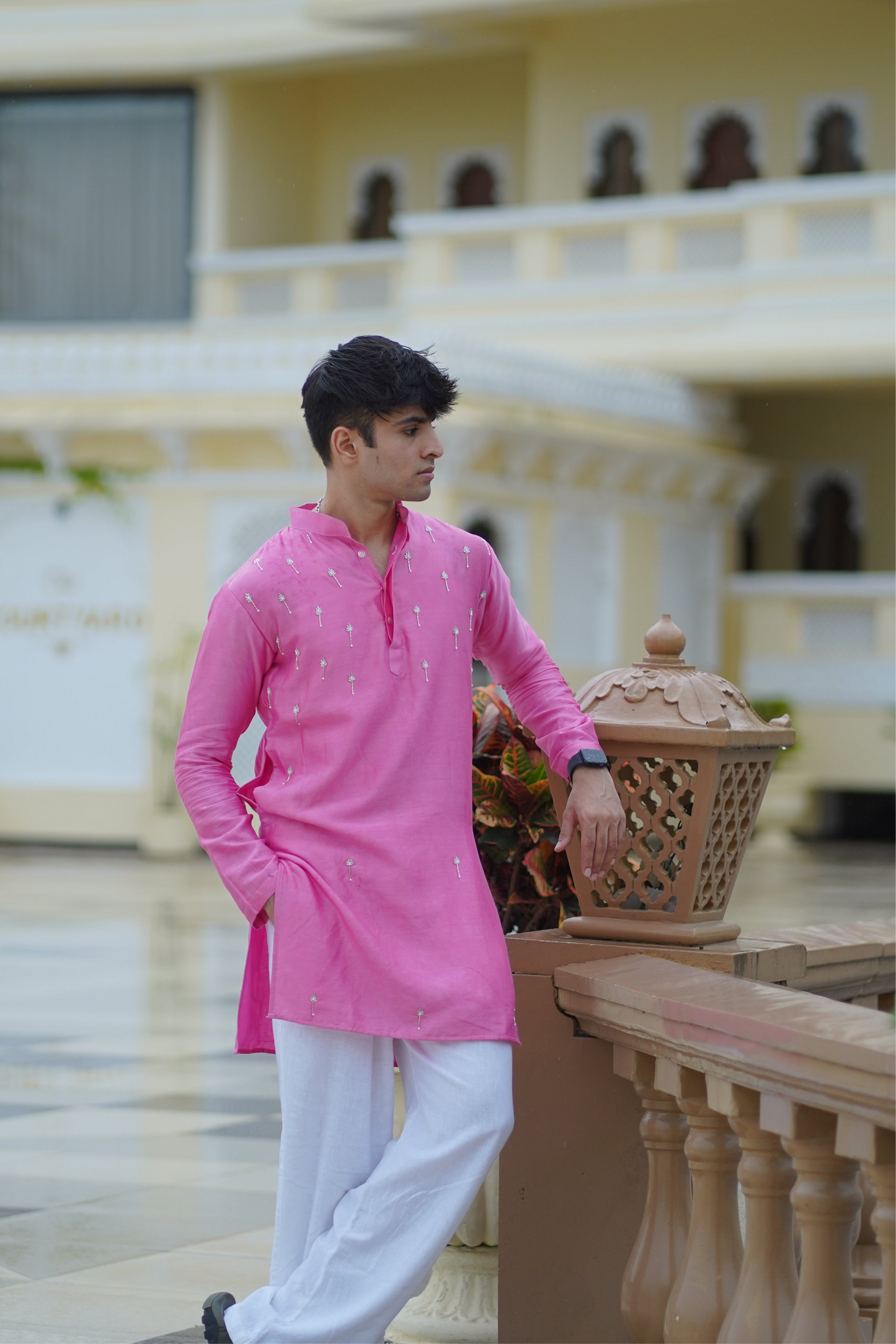 Pink Pearl Kurta