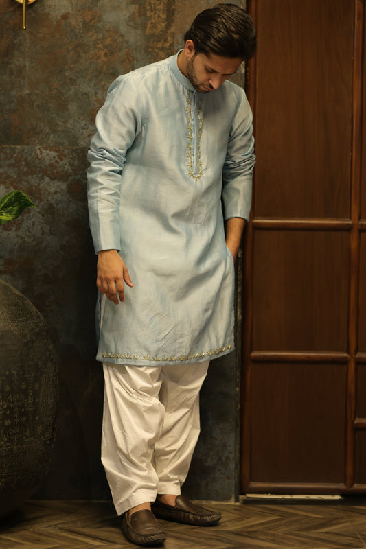 Pearl Pastel Short Kurta