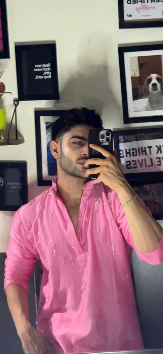 Pink Pearl Kurta